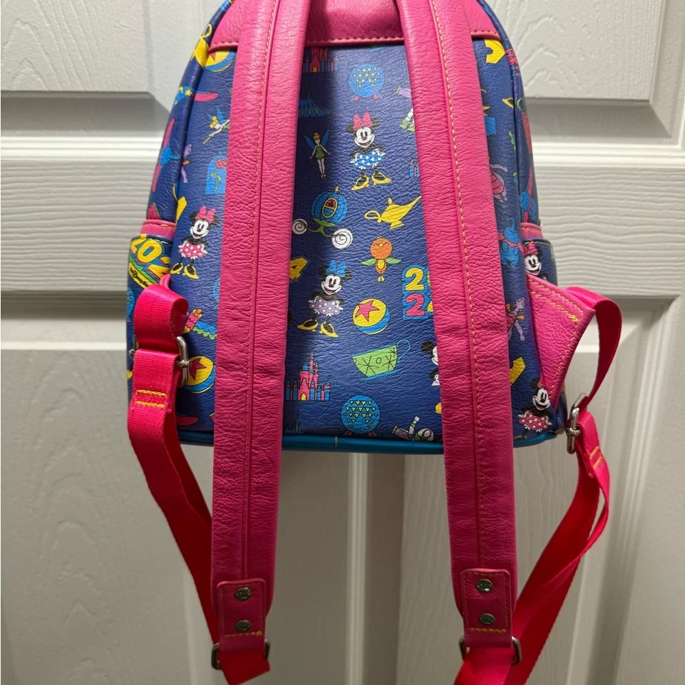 Disney Mickey and Friends 2024 Loungefly Mini Backpack
